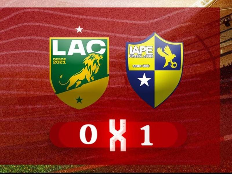 IAPE vence o LAC pela 4ª rodada do Maranhense Série A 2026
