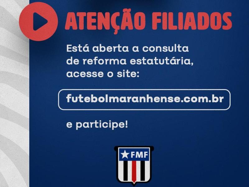 FMF abre consulta para reforma estatutária