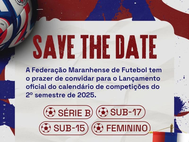 FMF lança calendário de competições do 2º semestre de 2025