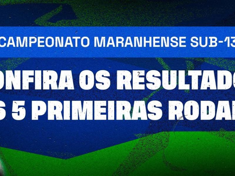 Maranhense Sub-13: confira os resultados
