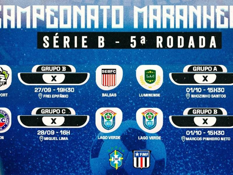 Série B do Maranhense segue com a 5ª rodada