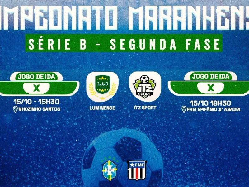 Duas partidas marcam série B do maranhense nesta quinta (15)