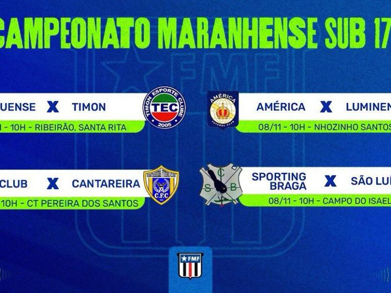 Maranhense Sub-17: Confira as partidas do fim de semana 